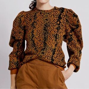 Ulla Johnson
Gemma Python Jacquard Sweater